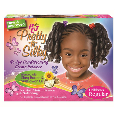 Luster’s Pretty-N-Silky No-Lye Conditioning Crème Relaxer – Children's Regular - ANNS BEAUTY SUPPLY